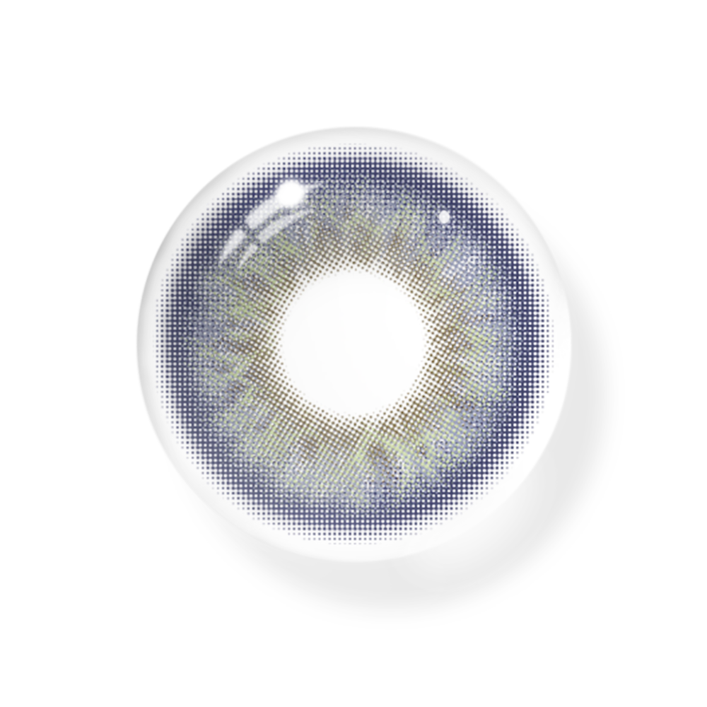 Bibiana Blue Coloured Contact Lenses